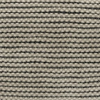 SIMPLIHOME Eastmont Square Pouf - 18 inch Wide Handwoven PET Polyester Ottoman in Cream, Boho Indoor/Outdoor Footstool or Extra Seating for Living Room, Bedroom, or Patio, Assembled