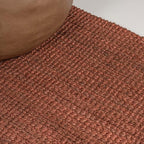 JONATHAN Y Pata Hand Woven Chunky Jute Terracotta Runner Rug, 2x8, Bohemian, Rustic, Cottage, Easy-Cleaning for Living Room, Bedroom, Kitchen, Non-Shedding (NRF102F-28)
