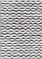 Unique Loom Chindi Jute Collection Area Rug (8' x 11' Rectangle, White Black)