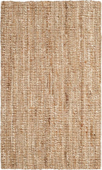 SAFAVIEH Area Rug 3x5 - Natural Fiber Collection - Natural & Ivory, Handmade Jute, Farmhouse Style, Chunky Textured Thick Pile (NF447N)