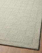 Loloi Chris Loves Julia Francis Collection FRA-03 Silver/Sky 2'-0" x 5'-0" Accent Rug