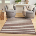 Nourison Home Positano Natural Ivory 5' x 7' Area Rug - Easy Clean, Non Shedding, Bed Room, Living Room, Dining Room, Kitchen (5' x 7')