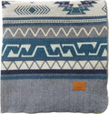Inca Aztec Throw, Queen, King Blanket | Southwest Indian Navajo Boho Style | Native Cover for Camping, Bedding, Couch, Vanlife | Faux Alpaca, Lightweight, Hypoallergenic (Condor Gray, Queen)