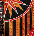 Popular Handicrafts Wall Hanging Tapestry For Bedroom Hippie Burning Sun and Moon Meditation Bohemian Hippy Psychedelic Design Indian Tapestries Bedspread 90 x 108 inches (230cm x 270cm) Green