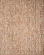 SAFAVIEH Area Rug 10x14 - Natural Fiber Collection - Large - Natural & Ivory, Handmade Jute, Farmhouse Style, Chunky Textured Thick Pile (NF447N)