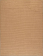 Martha Stewart x SAFAVIEH Area Rug Collection - 8' x 10', Natural & White, Sisal & Jute, Farmhouse Style, Ideal for Living Room, Bedroom, Office, Dining Space (MSR9501H)