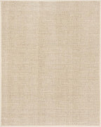 SAFAVIEH Area Rug 11x15 - Natural Fiber Collection - Large - Natural & Beige, Seagrass, Basketweave Pattern with Border (NF114A)