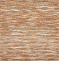 SAFAVIEH Natural Fiber Couture Collection Area Rug - 6' Square, Natural, Handmade Jute, Ideal for Living Room, Bedroom, Home Office, Dining Space (NFC101B-6SQ)