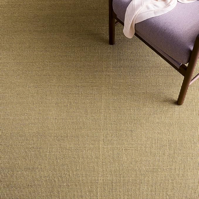Martha Stewart x SAFAVIEH Area Rug Collection - 9' x 12', Green, Sisal & Jute, Farmhouse Style, Ideal for Living Room, Bedroom, Office, Dining Space (MSR9501Y)