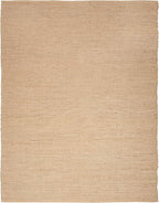 Nourison Home Natural Jute Bleached 9' x 12' Area Rug - Easy Clean, Non Shedding, Bed Room, Living Room, Dining Room, Kitchen (9' x 12')