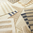 Dash & Albert Simba Ivory Handwoven Jute Rug, 9.5 X 13.5 Feet, Ivory Solid Pattern