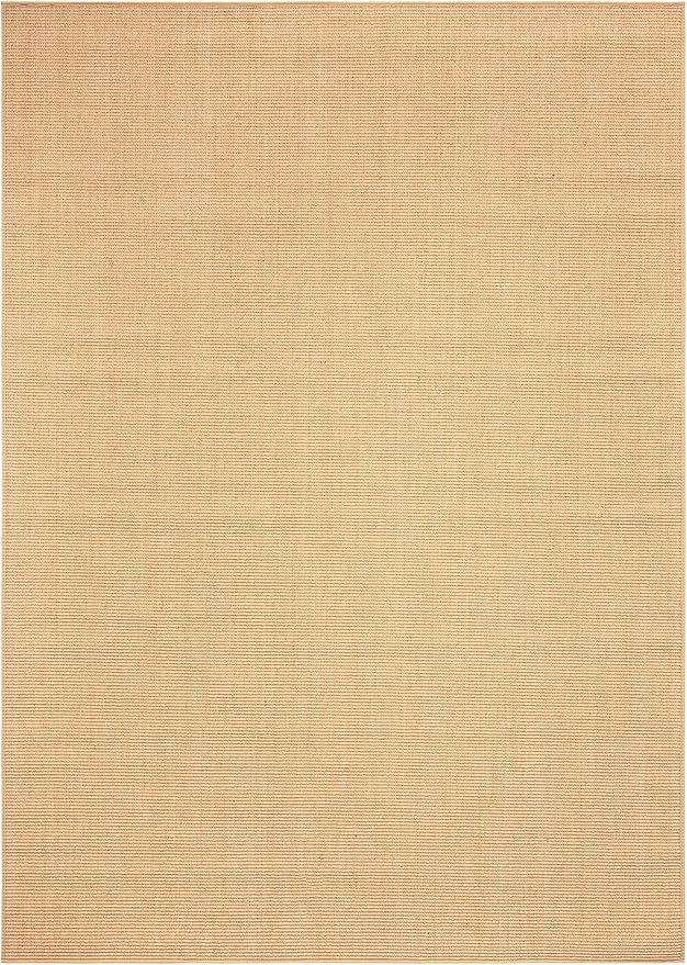 Martha Stewart x SAFAVIEH Area Rug Collection - 1'10" x 5', Natural Brown, Sisal & Jute, Farmhouse Style, Ideal for Front Door, Entryway, Accent Space (MSR9501A)