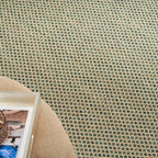 Nourison Home Courtyard Green 8' x 10' Area Rug - Easy Clean, Non Shedding, Bed Room, Living Room, Dining Room, Kitchen (8' x 10')