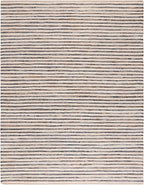 SAFAVIEH Area Rug 8x10 - Cape Cod Collection - Large - Natural & Navy, Geometric Design, Ideal for Living Room, Bedroom, Office, Dining Space (CAP151N)