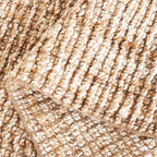 SAFAVIEH Natural Fiber Collection Runner Rug - 2' x 22', Natural & Ivory, Handmade Jute, Farmhouse Style, Chunky Textured Thick Pile (NF447N)