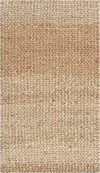 SAFAVIEH Natural Fiber Collection Accent Rug - 2'3" x 4', Natural, Handmade Farmhouse Jute, Ideal for High Traffic Areas in Entryway, Living Room, Bedroom (NF732A)