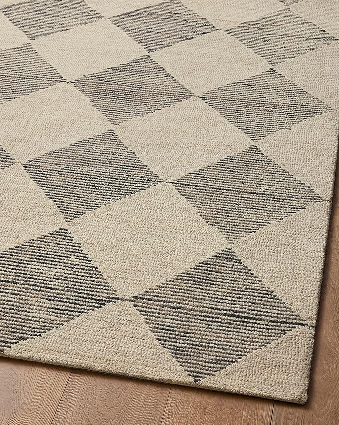 Loloi Chris Loves Julia Francis Collection FRA-01 Beige/Charcoal 11'-6" x 15' Area Rug