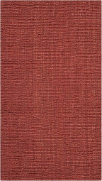 SAFAVIEH Area Rug 3x5 - Natural Fiber Collection - Rust, Handmade Jute, Farmhouse Style, Chunky Textured Thick Pile (NF447C)