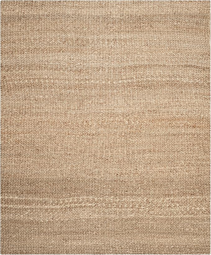 SAFAVIEH Natural Fiber Collection Area Rug - 10' x 14', Natural, Handmade Farmhouse Jute, Ideal for High Traffic Areas in Living Room, Bedroom (NF732A)