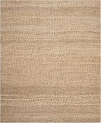 SAFAVIEH Area Rug 8x10 - Natural Fiber Collection - Large - Natural, Handmade Jute, Farmhouse Style, Ideal for Living Room, Bedroom, Dining Space (NF732A)