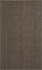 SAFAVIEH Area Rug 5x8 - Natural Fiber Collection - Brown, Handmade Jute, Farmhouse Style, Chunky Textured Thick Pile (NF447D)