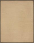 SAFAVIEH Area Rug 11x15 - Natural Fiber Collection - Large - Maize & Grey, Sisal, Woven Design with Border (NF141G)
