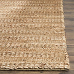 SAFAVIEH Natural Fiber Collection Accent Rug - 2' x 3', Natural, Handmade Jute, Braided Woven Design, Ideal for Living Room, Bedroom (NF212A)