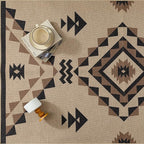 3x5 Easy Jute Outdoor Patio Rug Washable Brown Boho Entrance Area Rug for Living Room Lightweight Non Slip No Sheding Doormat Entryway Farmhouse Bedroom Backyard Kitchen Deck