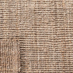 SAFAVIEH Natural Fiber Collection Runner Rug - 2'3" x 7', Grey, Handmade Farmhouse Country Boho Rustic Jute, Ideal for High Traffic Areas in Living Room, Bedroom (NF808F)