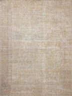 Loloi Amber Lewis Cambria Collection CBR-06 Multi/Natural 2'-6" x 7'-6" Runner Rug Jute, Neutral, Vintage Style, Antique Tone, Living, Bedroom, Dining, Carpet