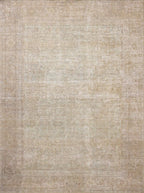 Loloi Amber Lewis Cambria Collection CBR-06 Multi/Natural 3'-6" x 5'-6" Accent Rug Jute, Neutral, Vintage Style, Antique Tone, Living, Bedroom, Dining, Carpet