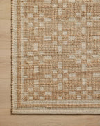 Loloi Chris Loves Julia Judy Collection JUD-07 Natural/Ivory 3'-6" x 5'-6" Accent Rug
