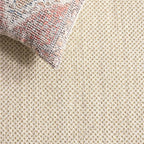 SAFAVIEH Area Rug 8x10 - Natural Fiber Collection - Large - Marble & Linen Color, Sisal, Woven Design with Border (NF143B)