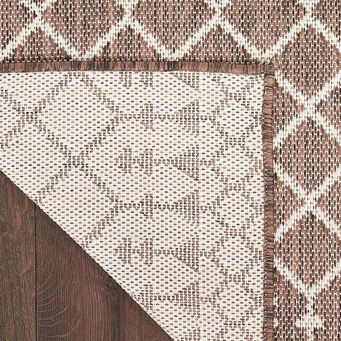 Nourison Home Positano Natural 7' x 10' Area Rug - Easy Clean, Non Shedding, Bed Room, Living Room, Dining Room, Kitchen (7' x 10')