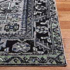 SAFAVIEH Vintage Hamadan Collection Runner Rug - 2'3" x 8', Light Grey & Dark Grey, Traditional Persian Design, Non-Shedding & Easy to Clean, Ideal for Hallway, Foyer, Entryway, Bedroom (VTH211F)