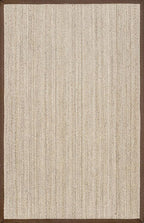 Nuloom Elijah Brown/Natural, 5' x 8', Basketweave, Seagrass, Soft and Textured, High Traffic, Stain Resistant, Easy Clean, Durable Area Rug for Bedroom, Living Room, Dining, Den, Foyer, Entryway