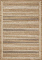 Loloi Chris Loves Julia Judy Collection JUD-03 Natural/Dove 8'-6" x 11'-6" Area Rug