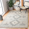 SAFAVIEH Kilim Collection Accent Rug - 3' x 5', Blue & Black, Flat Weave Jute Design, Ideal for High Traffic Areas in Entryway, Living Room, Bedroom (KLM762M)