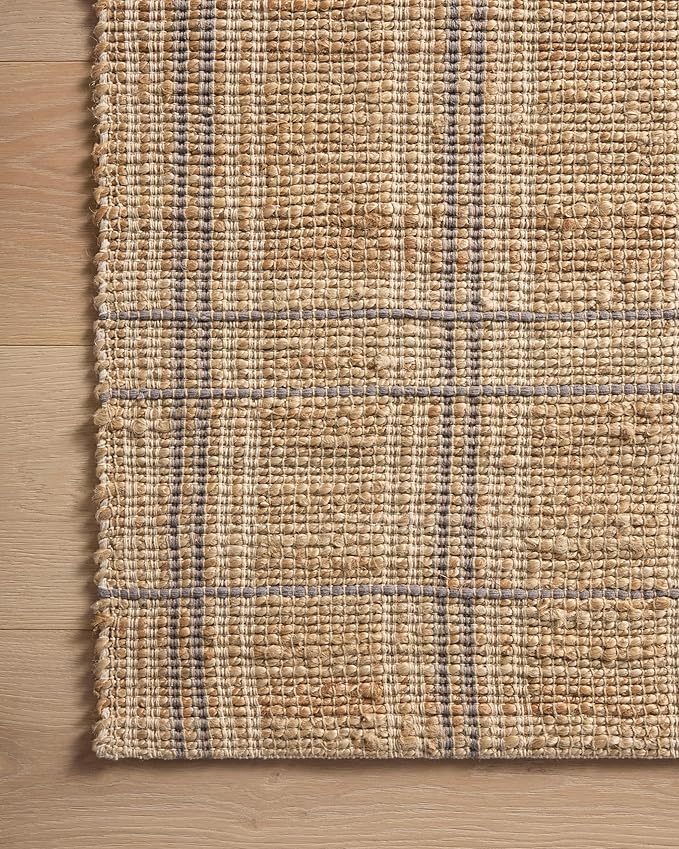 Loloi Chris Loves Julia Judy Collection JUD-02 Natural/Stone 2'-6" x 7'-6" Runner Rug