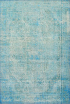 Loloi Loren Collection LQ-08 Aqua 5'-0" x 7'-6" Area Rug