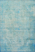 Loloi Loren Collection LQ-08 Aqua 3'-6" x 5'-6" Accent Rug