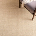 Martha Stewart SAFAVIEH x Collection Area Rug - 2'6" x 6' Runner, Beige & Ivory, Sisal & Jute, Ideal for Living Room, Hallway, Foyer, Entryway, Bedroom (MSR9501C)