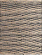 Unique Loom Chindi Jute Collection Area Rug (9' x 12' 2" Rectangle, Black/ Natural)