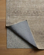 Loloi Amber Lewis Cambria Collection CBR-01 Ash/Bark 2'-0" x 5'-0" Accent Rug Jute, Neutral, Vintage Style, Antique Tone, Living, Bedroom, Dining, Carpet