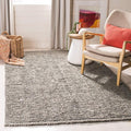 SAFAVIEH Area Rug 3x5 - Natural Fiber Collection - Light Grey, Handmade Jute, Farmhouse Style, Chunky Textured Thick Pile (NF447G)