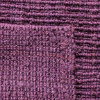 SAFAVIEH Area Rug 9x12 - Natural Fiber Collection - Large - Purple, Handmade Jute, Farmhouse Style, Chunky Textured Thick Pile (NF447B)