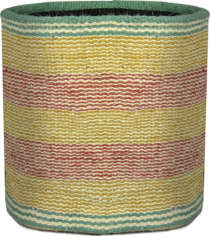 Planter Basket Modern Woven Basket for 10" Floor Indoor Planters, 12” x 12” Storage Organizer Basket Rustic Home Decor, Boho Chic Storage Earth-Friendly Cotton ECO-Twist Planter