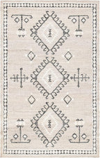 SAFAVIEH Kilim Collection Area Rug - 6' x 9', Grey & Black, Handmade Flat Weave Jute, Ideal for High Traffic Areas in Living Room, Bedroom (KLM762F)