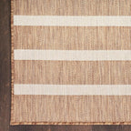 Nourison Home Positano Jute Ivory 6' x 9' Area Rug - Easy Clean, Non Shedding, Bed Room, Living Room, Dining Room, Kitchen (6' x 9')
