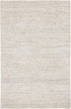 SAFAVIEH Area Rug 6x9 - Natura Collection - Grey & Ivory, Handmade Wool Blend, Textured Design, Ideal for Living Room, Bedroom, Dining Space (NAT425F)